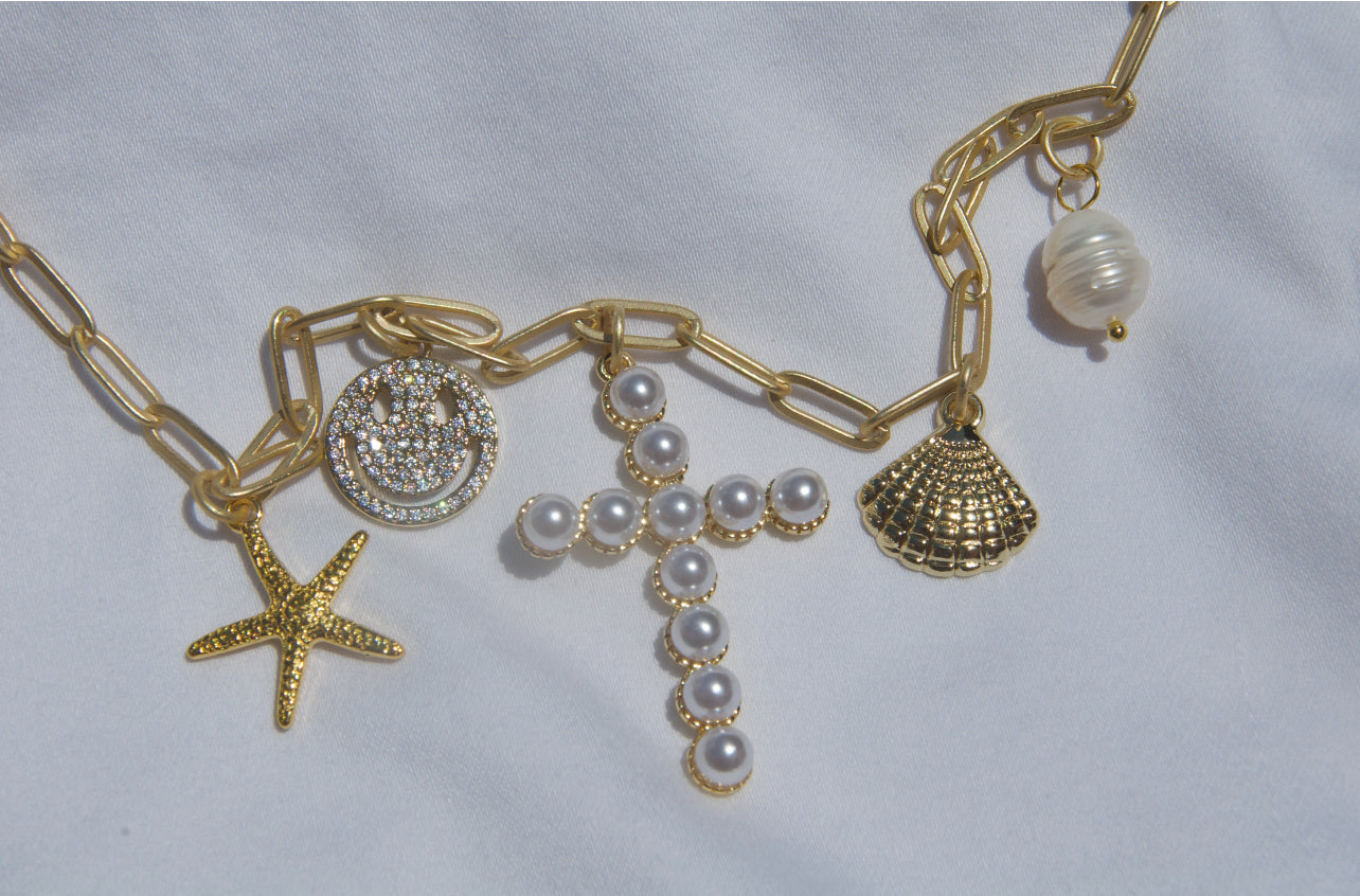 Coastal Pearl Necklace