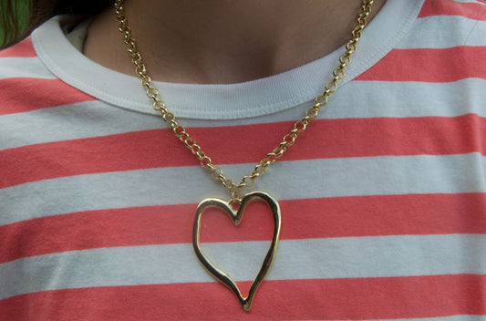 Chunky Heart Necklace